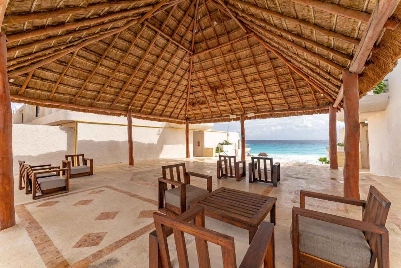 Amazing Caribbean Ocean View At Villas Marlin In 坎昆 外观 照片