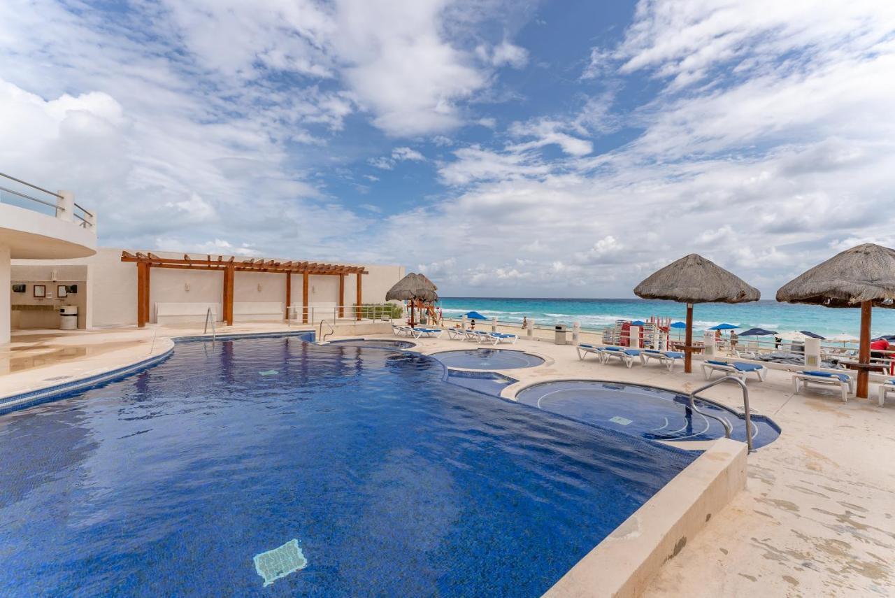 Amazing Caribbean Ocean View At Villas Marlin In 坎昆 外观 照片