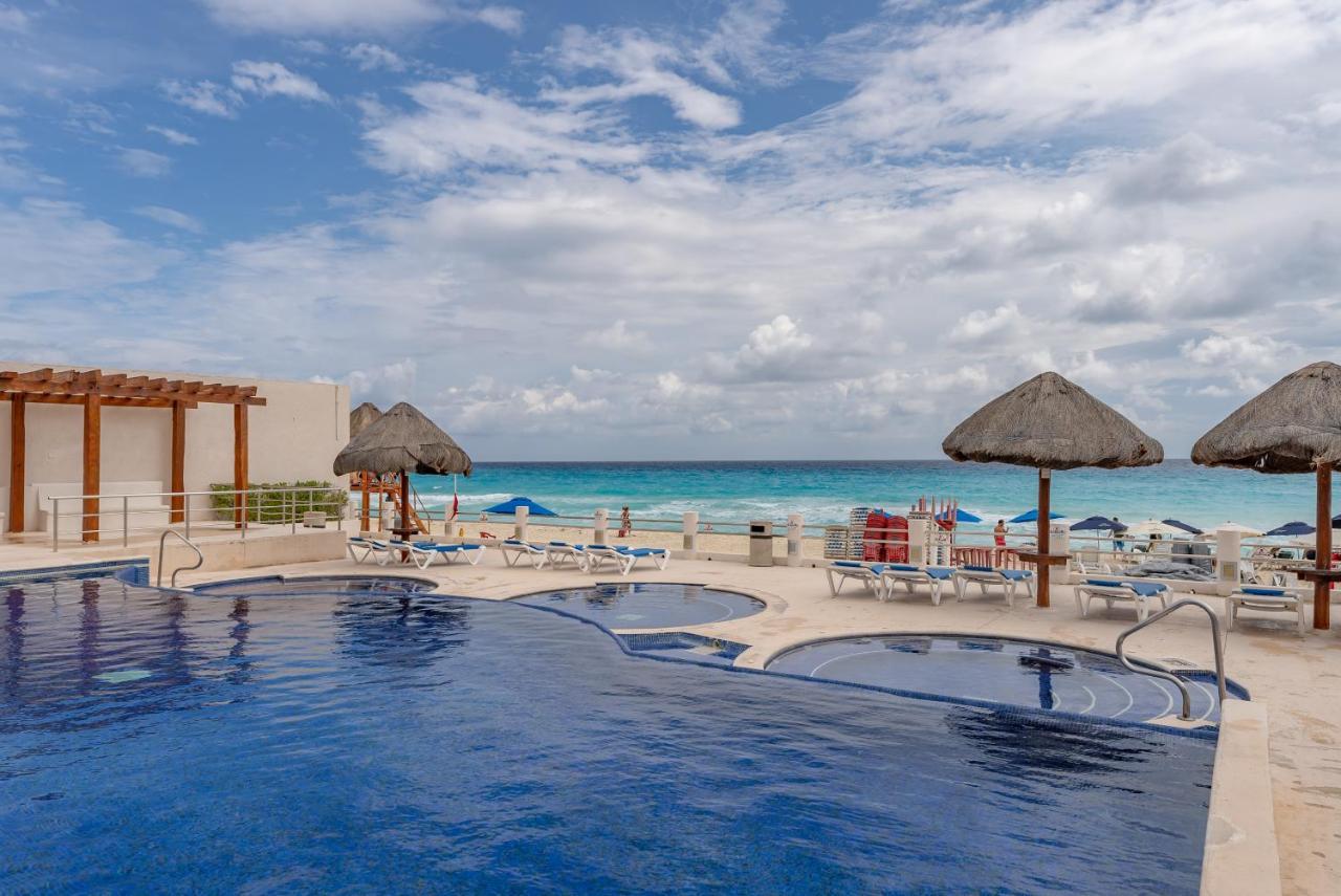 Amazing Caribbean Ocean View At Villas Marlin In 坎昆 外观 照片