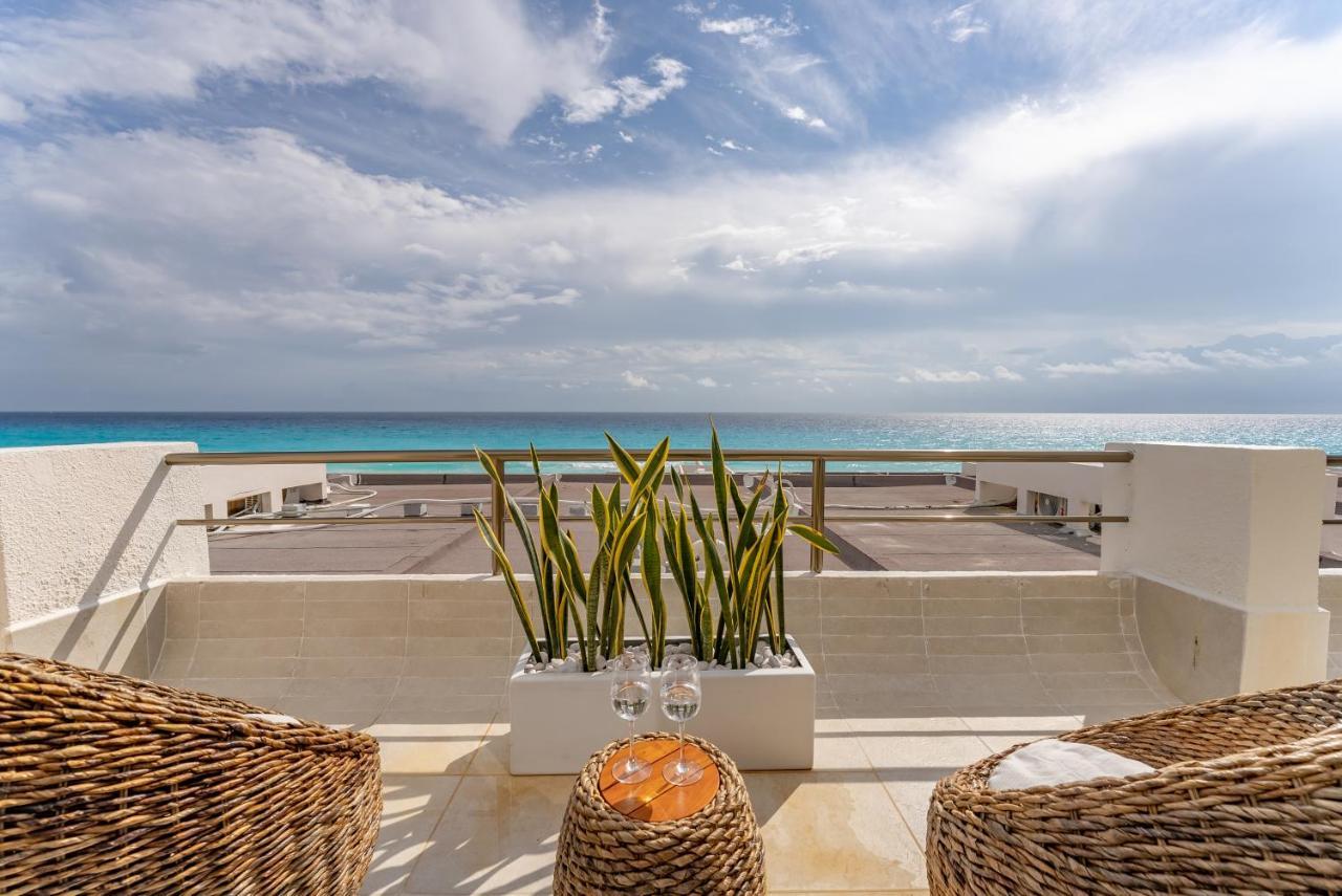 Amazing Caribbean Ocean View At Villas Marlin In 坎昆 外观 照片
